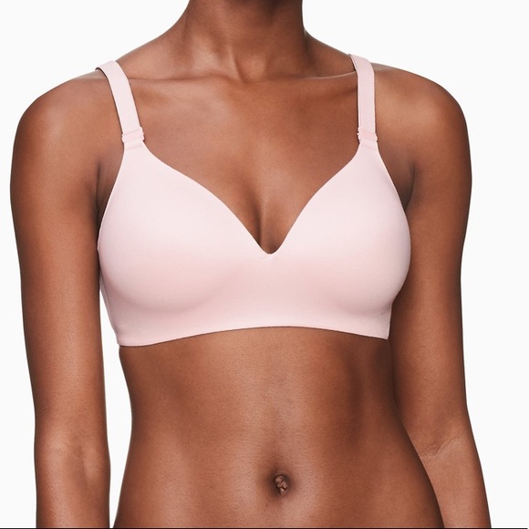 Calvin Klein Lightly Lined Wirefree Lounge Bra - Picture 1 of 13